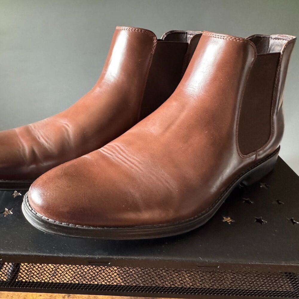 Gordon Rush “Rush” Brown Chelsea Boots – Men’s Size 10.5